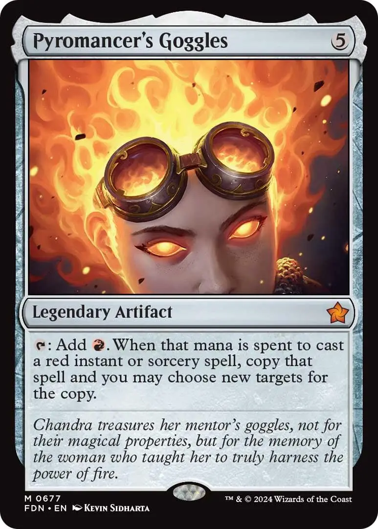 Pyromancer's Goggles [Foundations] 1