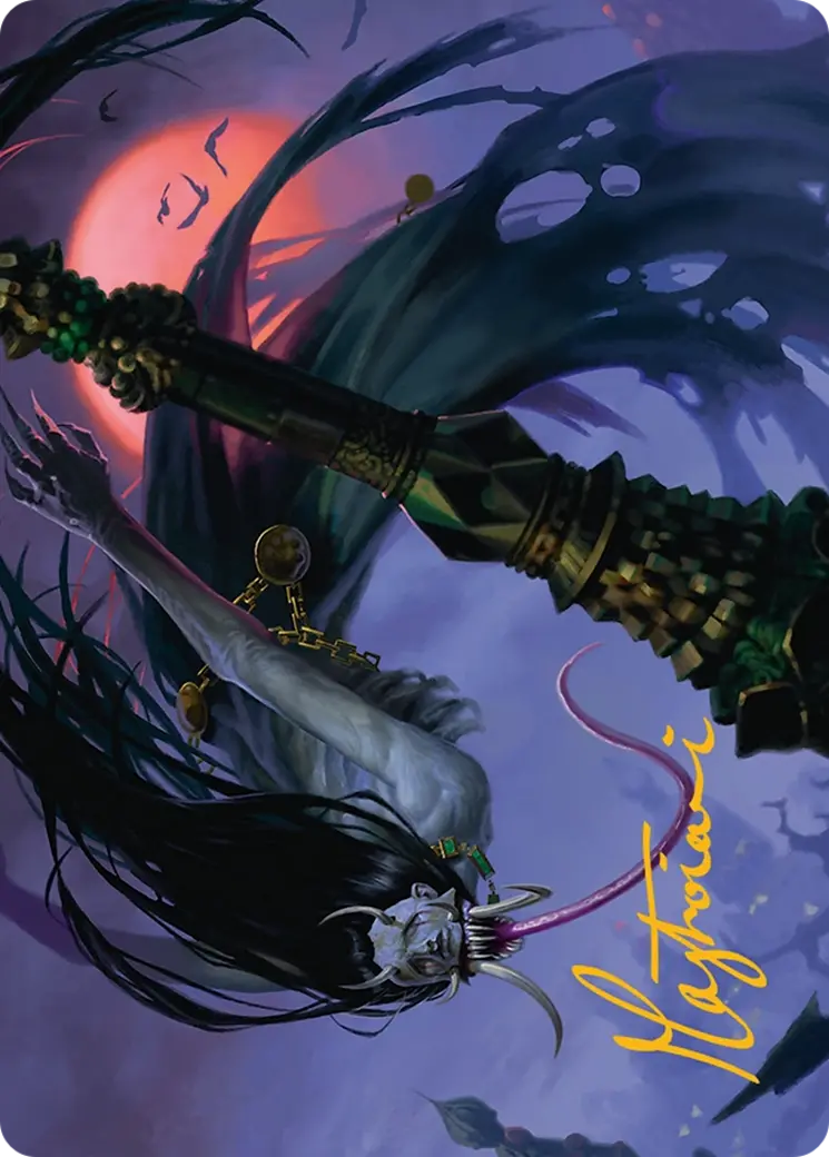 Qarsi Revenant Art Card (12/54) [Tarkir: Dragonstorm Art Series] 1