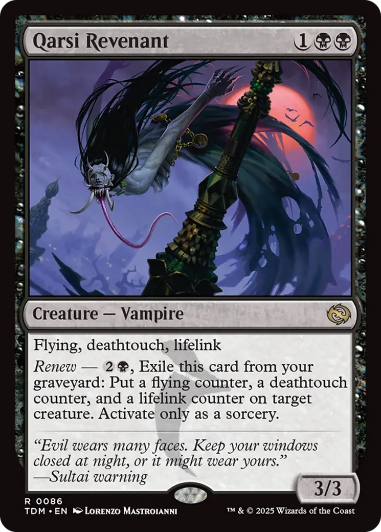 Qarsi Revenant [Tarkir: Dragonstorm] 1