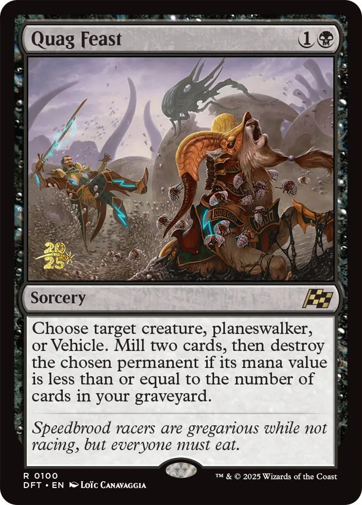 Quag Feast [Aetherdrift Prerelease Promos] 1
