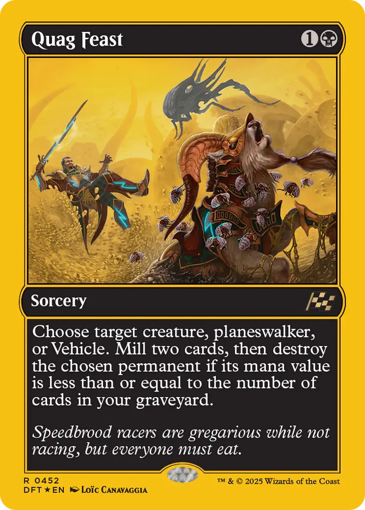 Quag Feast (First-Place Foil) [Aetherdrift] 1