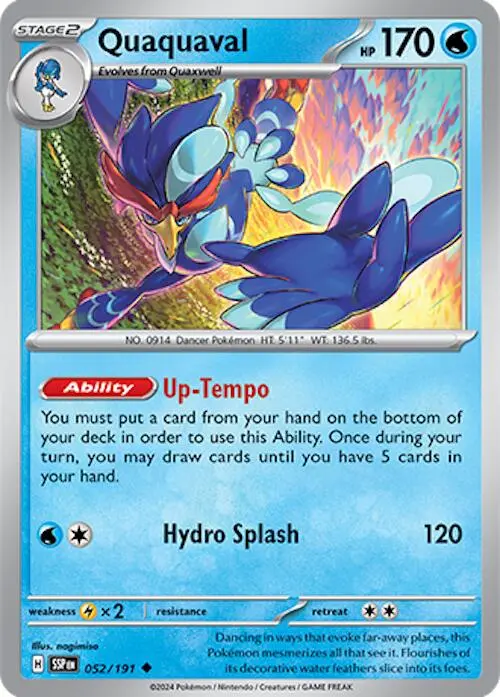 Quaquaval (052/191) [Scarlet & Violet: Surging Sparks] 1