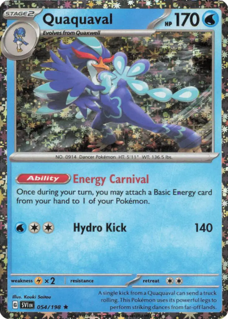 Quaquaval (054/198) (Sparkle Holo) [Miscellaneous Cards] 1