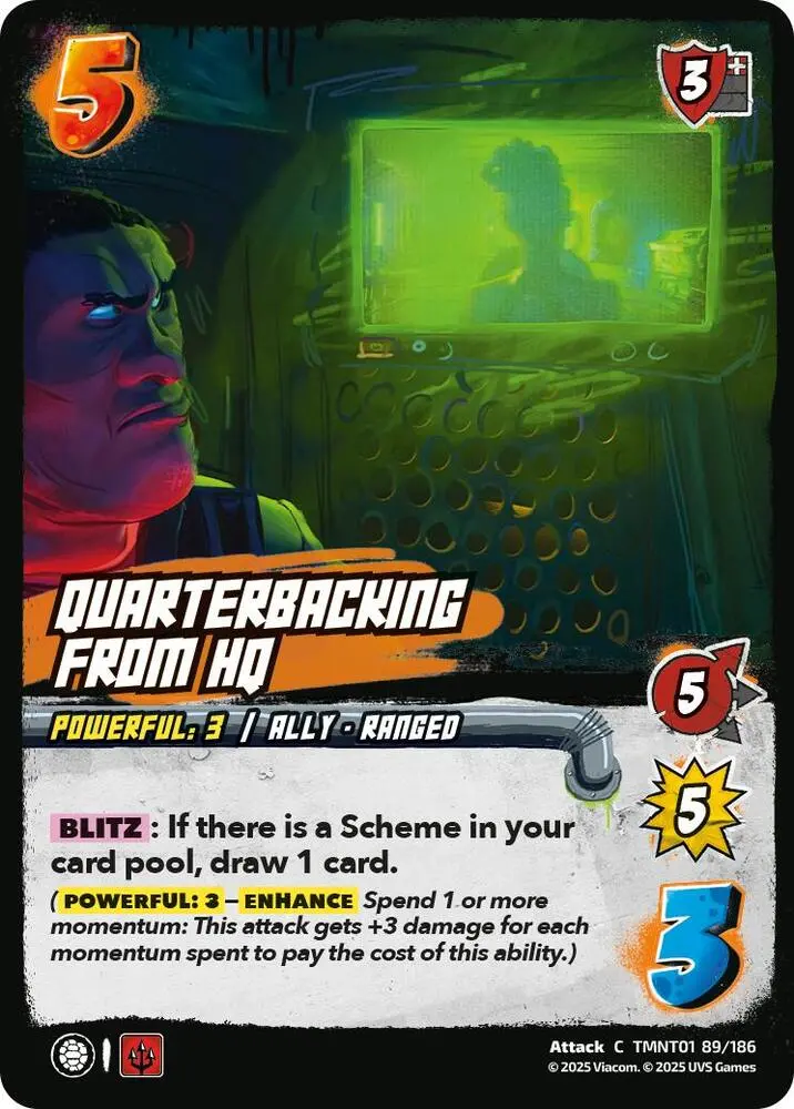 Quarterbacking From Hq - Teenage Mutant Ninja Turtles (Tmnt) 1