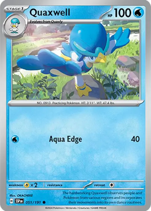 Quaxwell (051/191) [Scarlet & Violet: Surging Sparks] 1