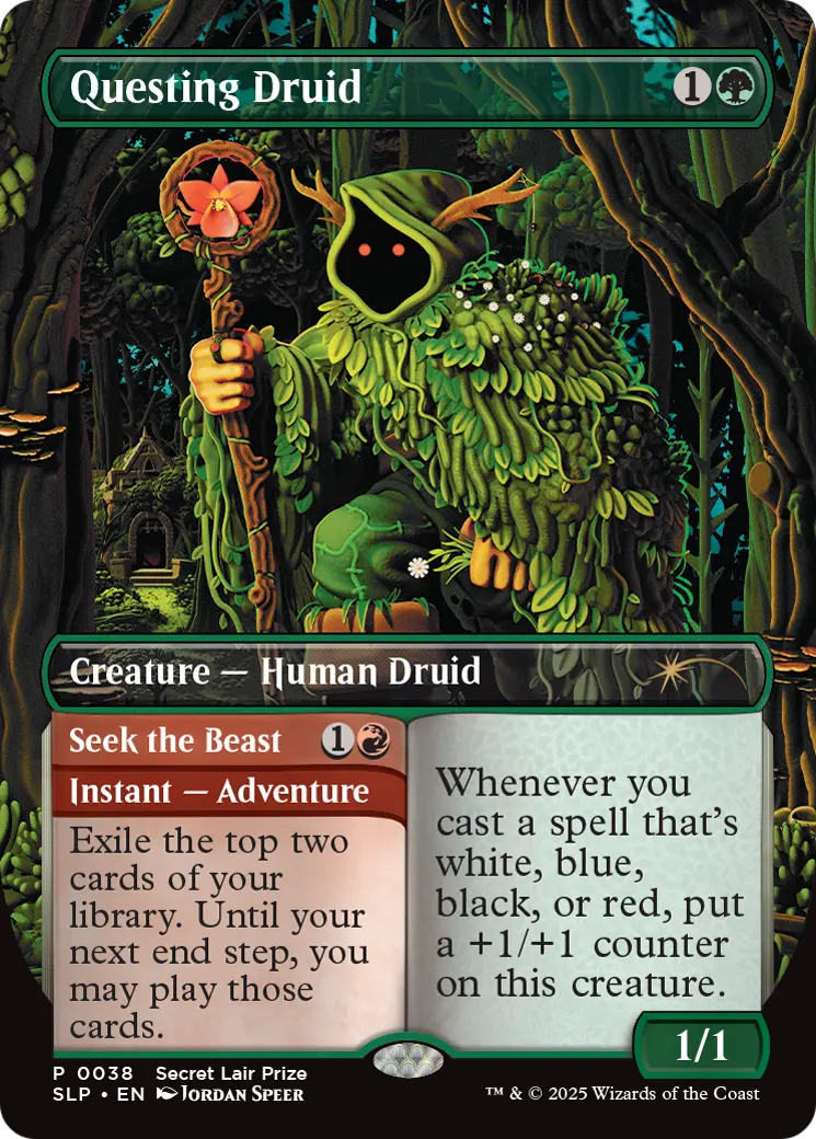 Questing Druid [Secret Lair Showdown] 1