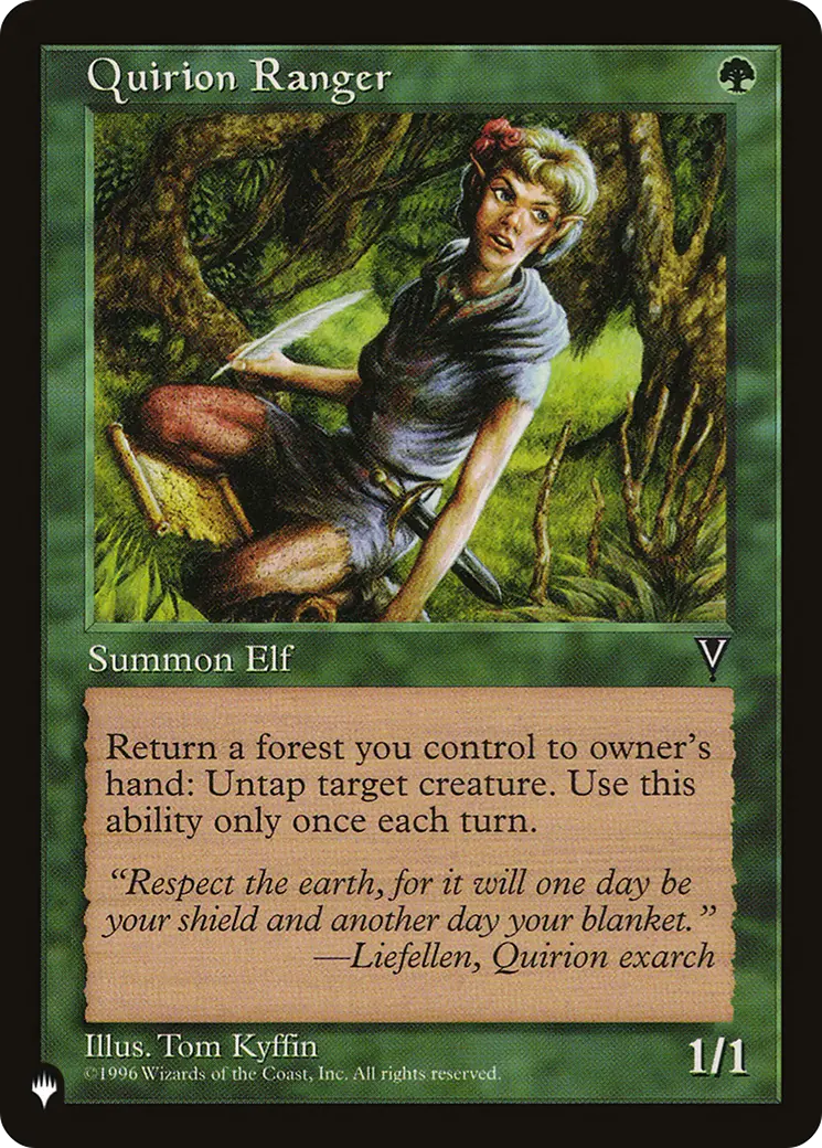 Quirion Ranger [The List] 1