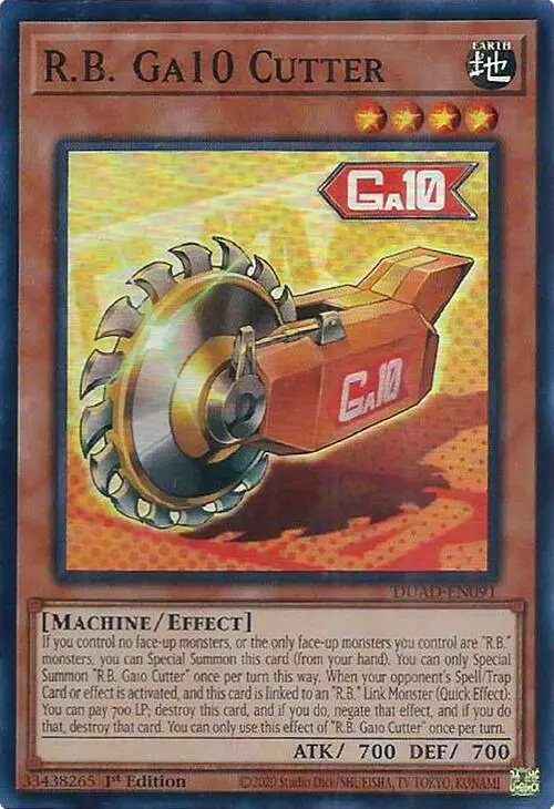 R.B. Ga10 Cutter [Duad-En091] Super Rare 1