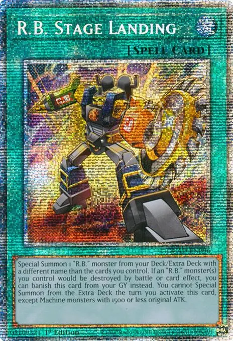 R.B. Stage Landing (Starlight Rare) [Duad-En096] Starlight Rare 1
