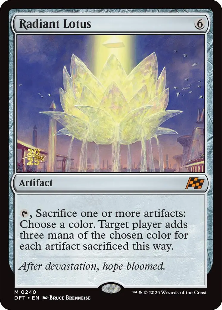 Radiant Lotus [Aetherdrift Prerelease Promos] 1