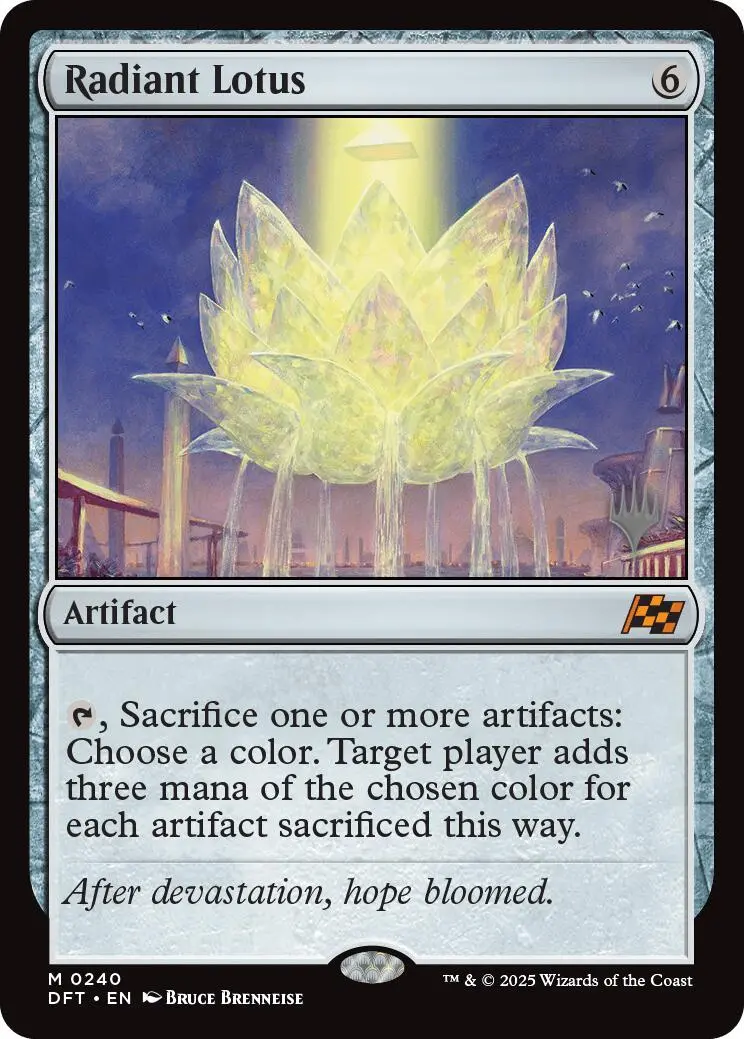Radiant Lotus (Promo Pack) [Aetherdrift Promos] 1