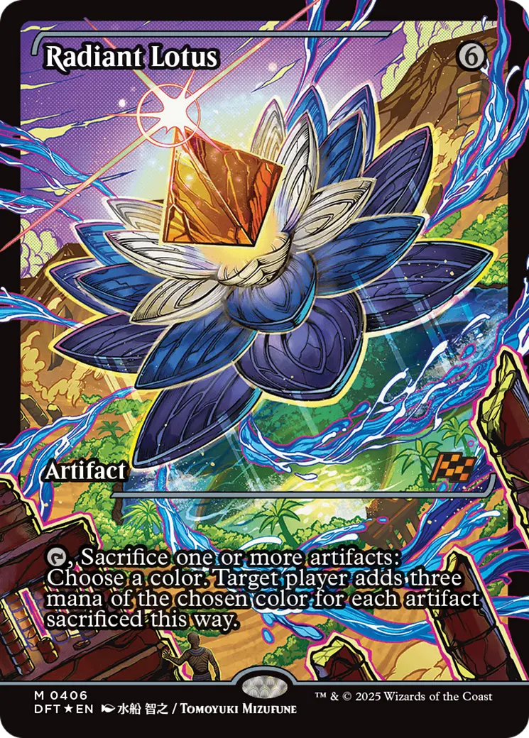 Radiant Lotus (Showcase) [Aetherdrift] 1