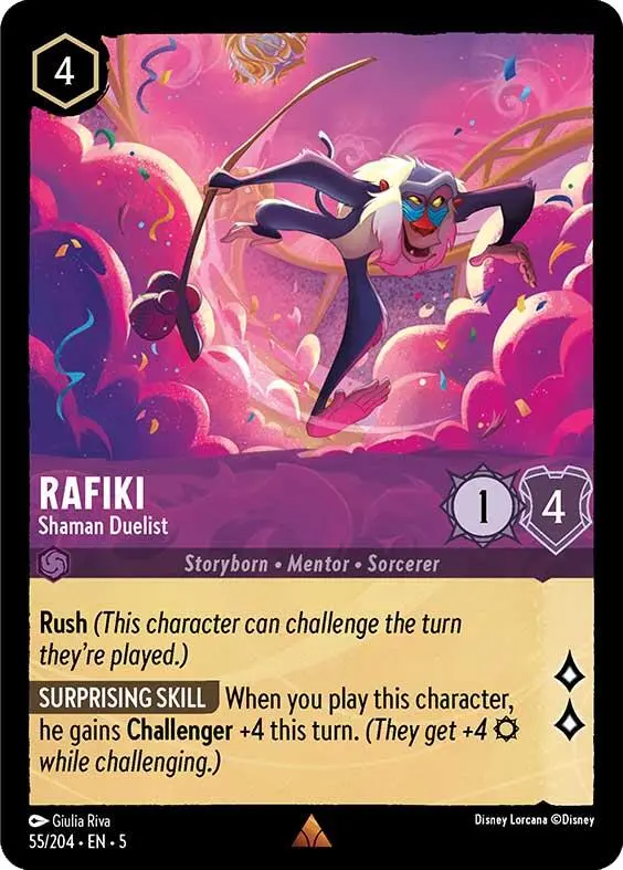 Rafiki - Shaman Duelist (55/204) [Shimmering Skies] 1