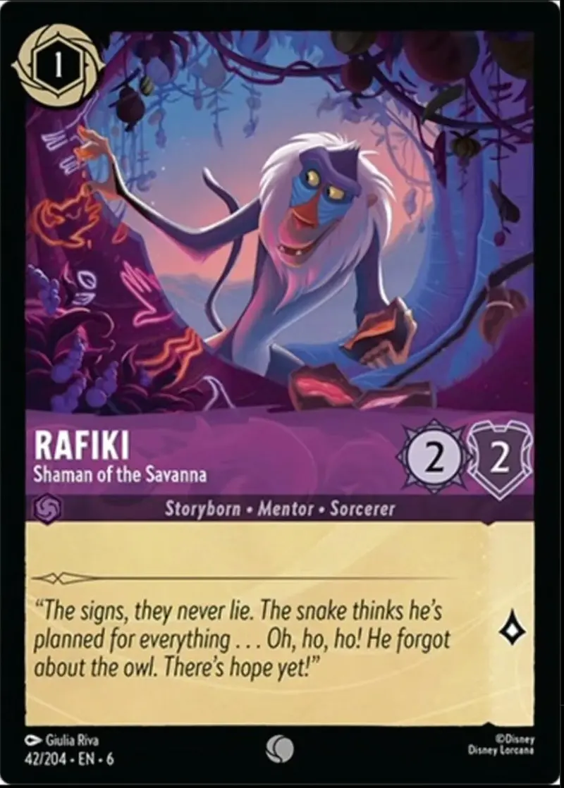 Rafiki - Shaman Of The Savanna (42/204) [Azurite Sea] 1