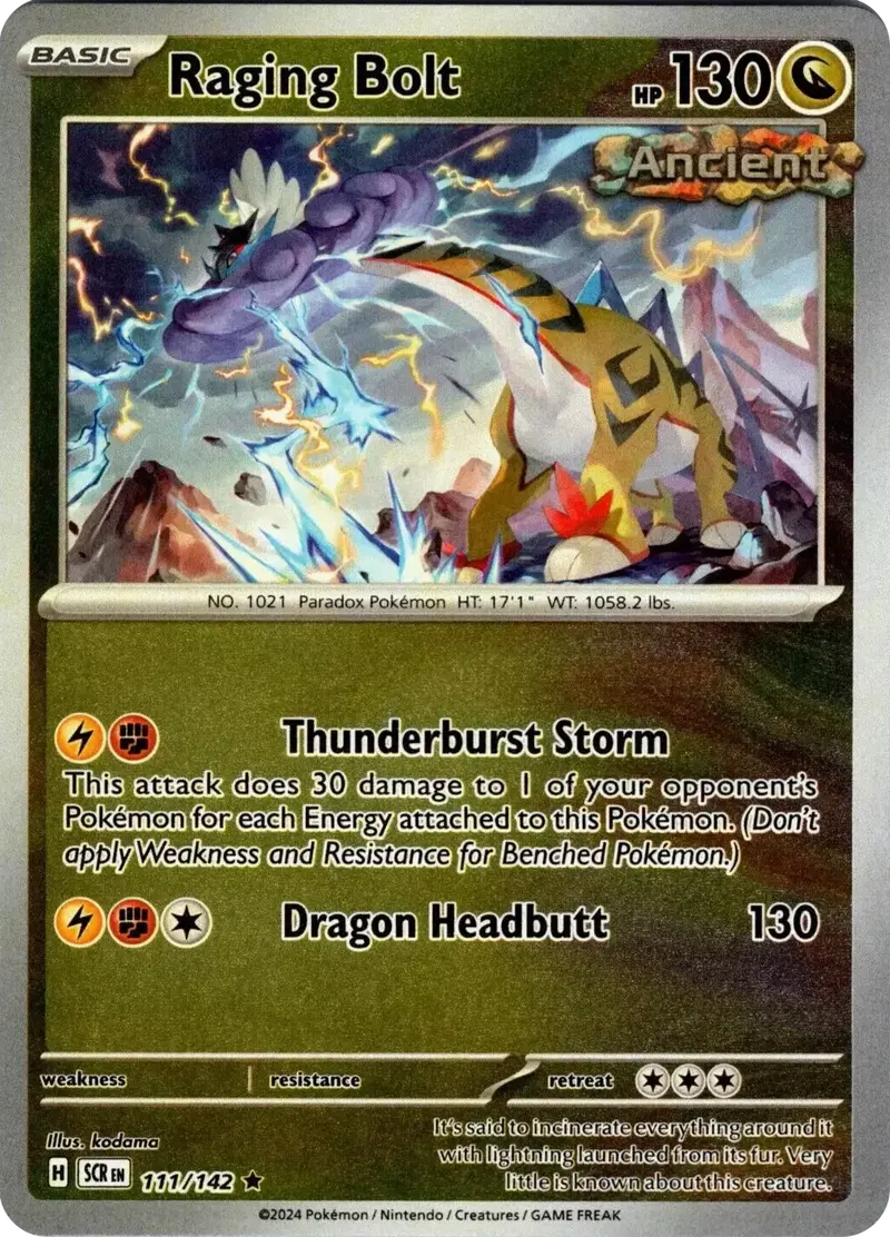 Raging Bolt (111/142) [Scarlet & Violet: Stellar Crown] 1