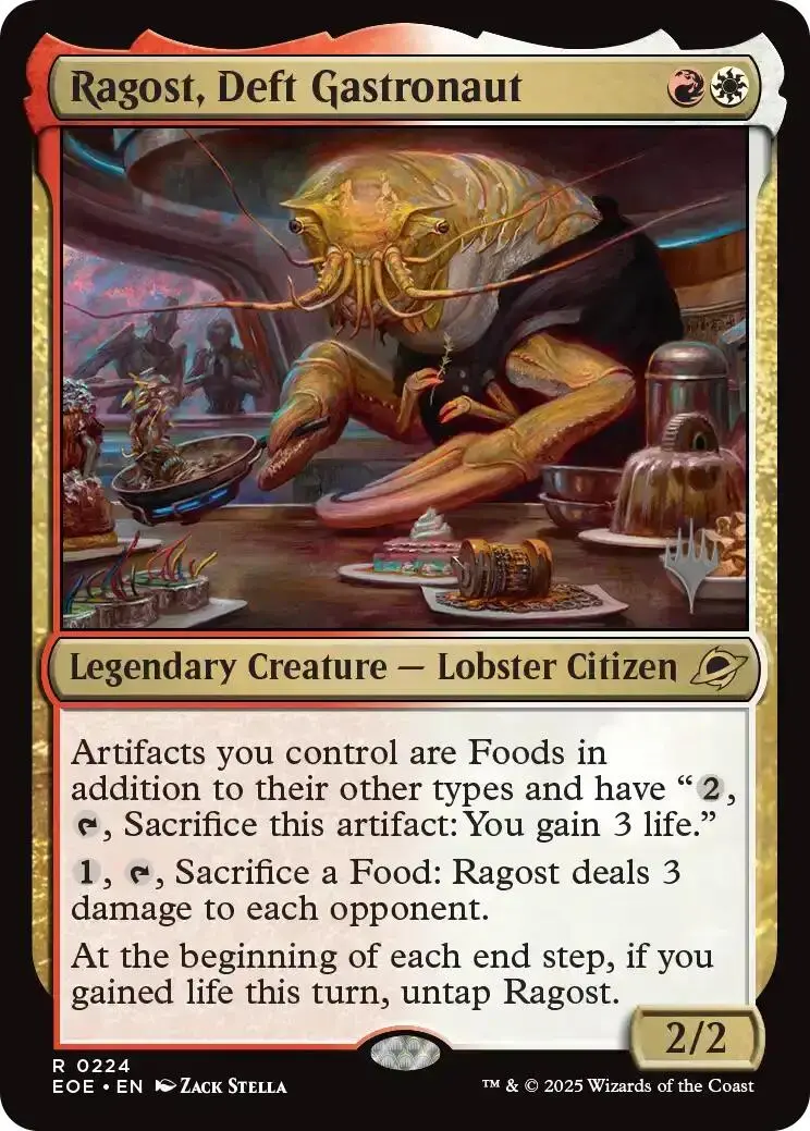 Ragost, Deft Gastronaut (Promo Pack) [Edge Of Eternities Promo Pack] 1