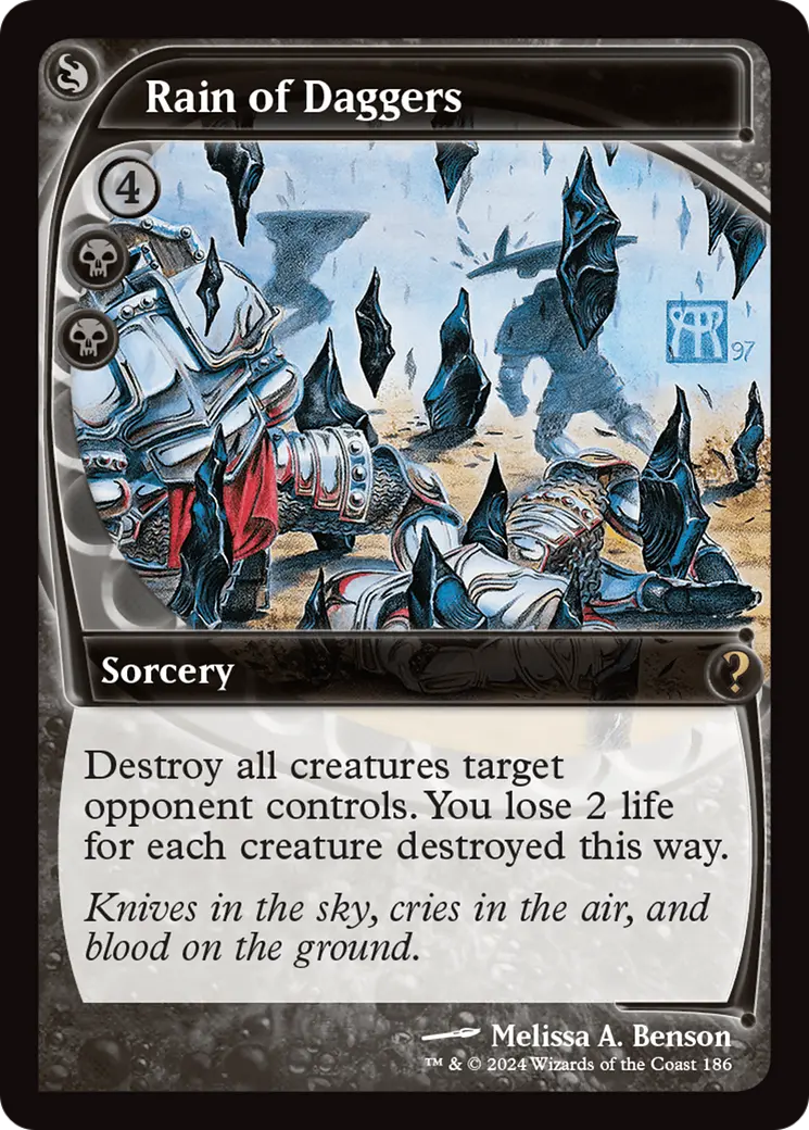 Rain Of Daggers (Future Sight) [Mystery Booster 2] 1