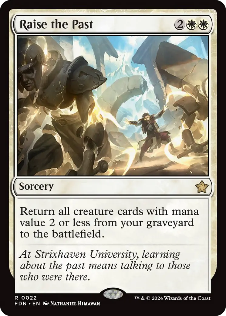 Raise The Past [Foundations] 1