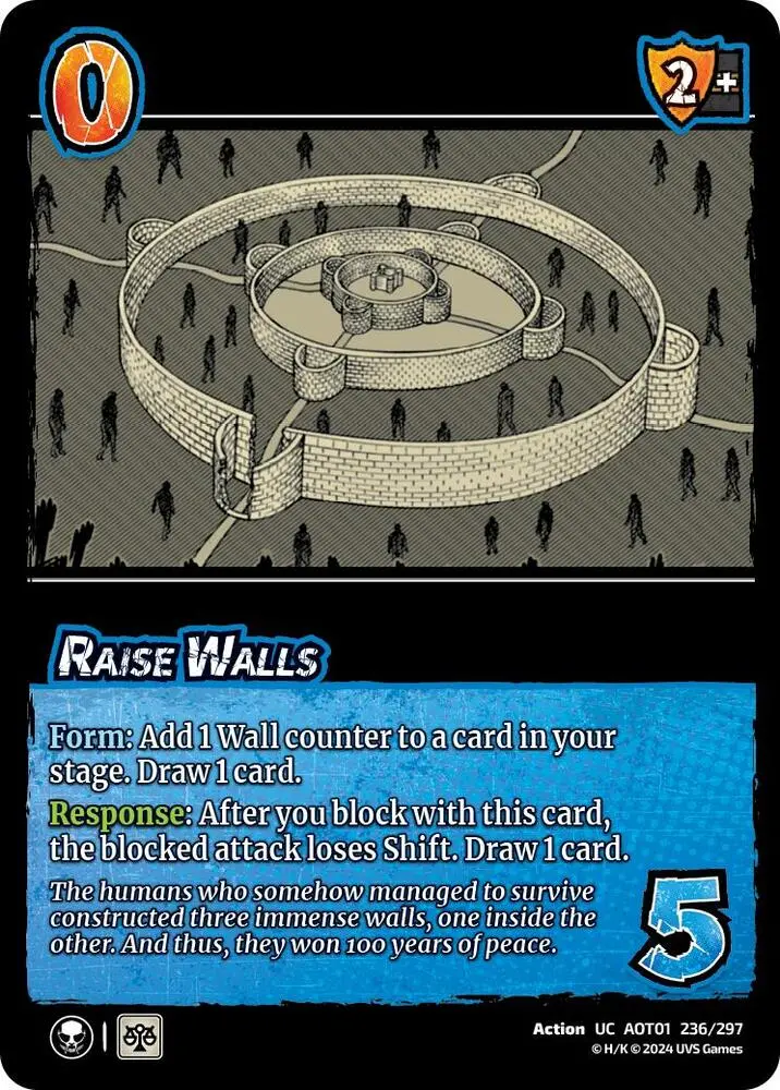 Raise Walls - Attack On Titan: Battle For Humanity (Aot1) 1