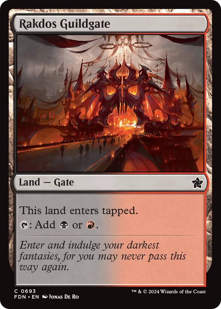 Rakdos Guildgate [Foundations] 1
