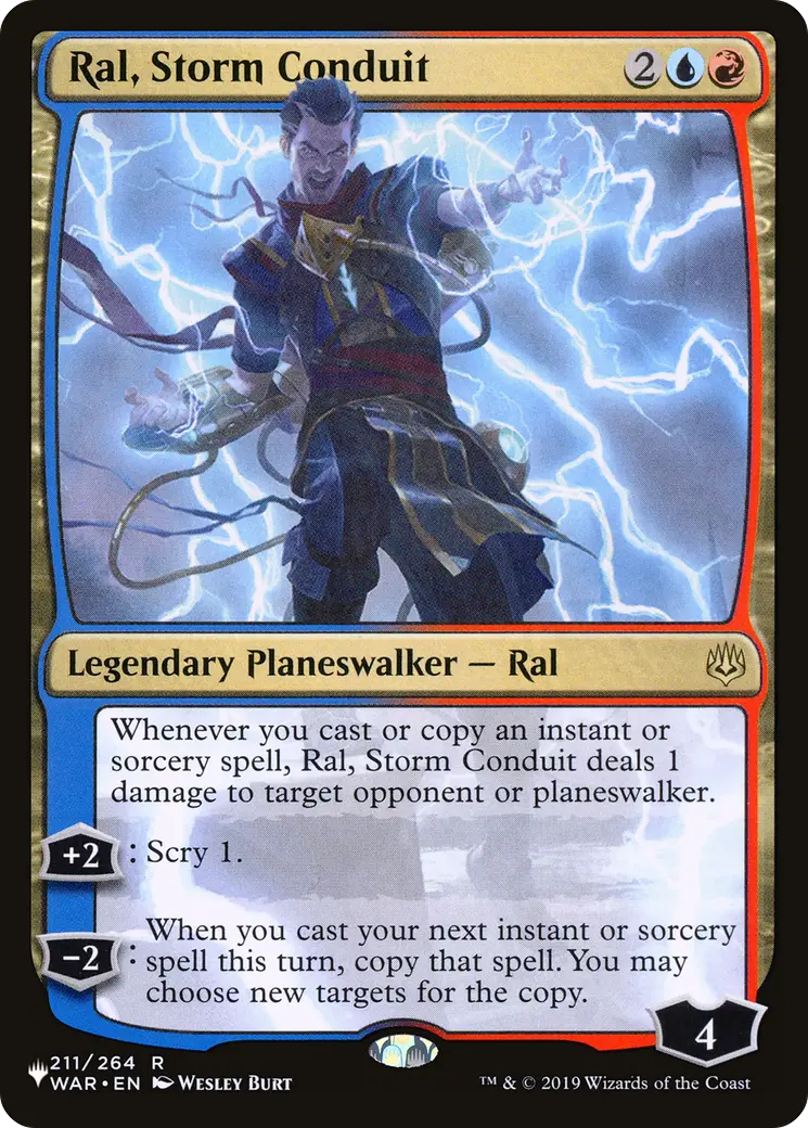 Ral, Storm Conduit [The List] 1