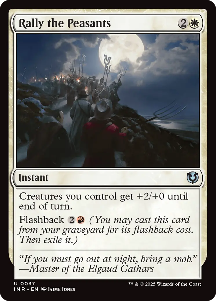 Rally The Peasants [Innistrad Remastered] 1
