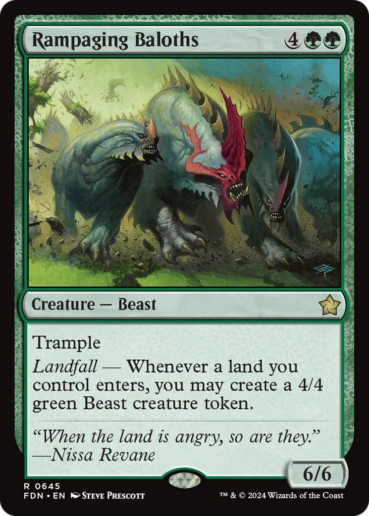 Rampaging Baloths [Foundations] 1