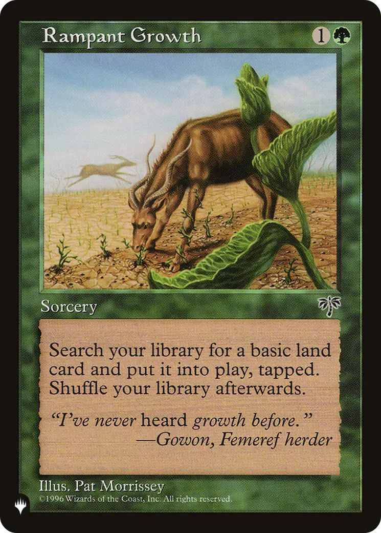 Rampant Growth (Mir) [The List] 1