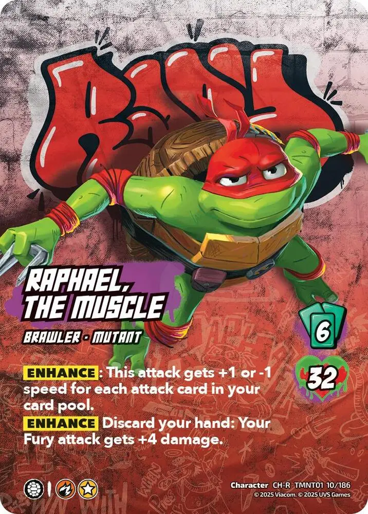 Raphael, The Muscle - Teenage Mutant Ninja Turtles (Tmnt) 1