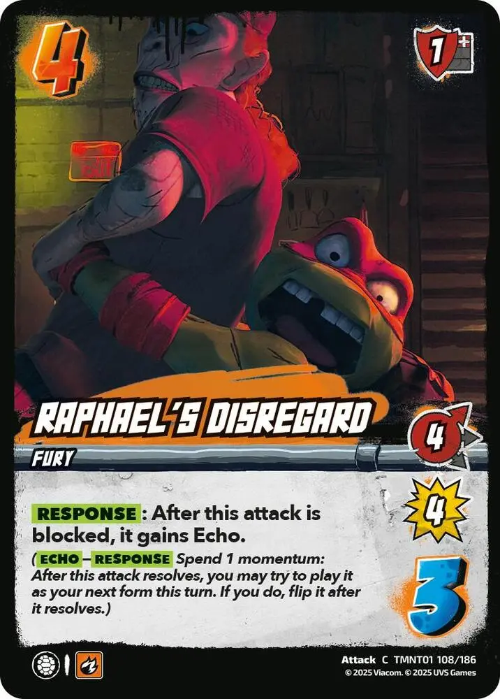 Raphael's Disregard - Teenage Mutant Ninja Turtles (Tmnt) 1