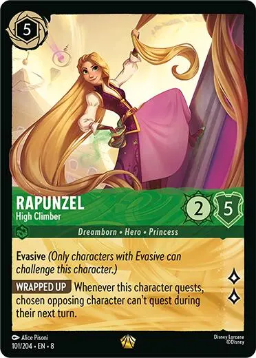 Rapunzel - High Climber (101/204) [Reign Of Jafar] 1