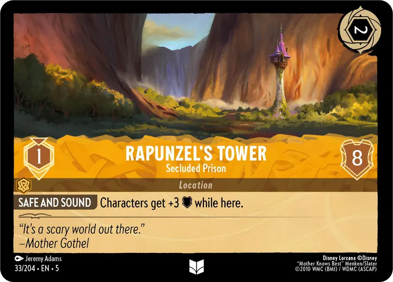 Rapunzel's Tower - Secluded Prison (33/204) [Shimmering Skies] 1