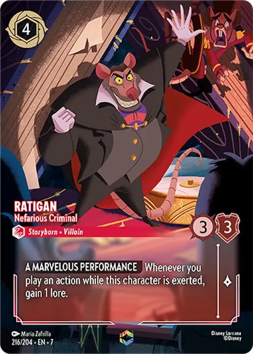 Ratigan - Nefarious Criminal (Enchanted) (216/204) [Archazia's Island] 1
