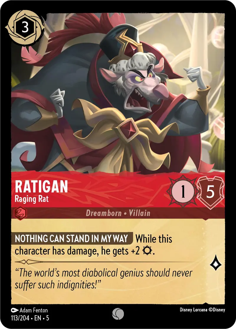 Ratigan - Raging Rat (113/204) [Shimmering Skies] 1