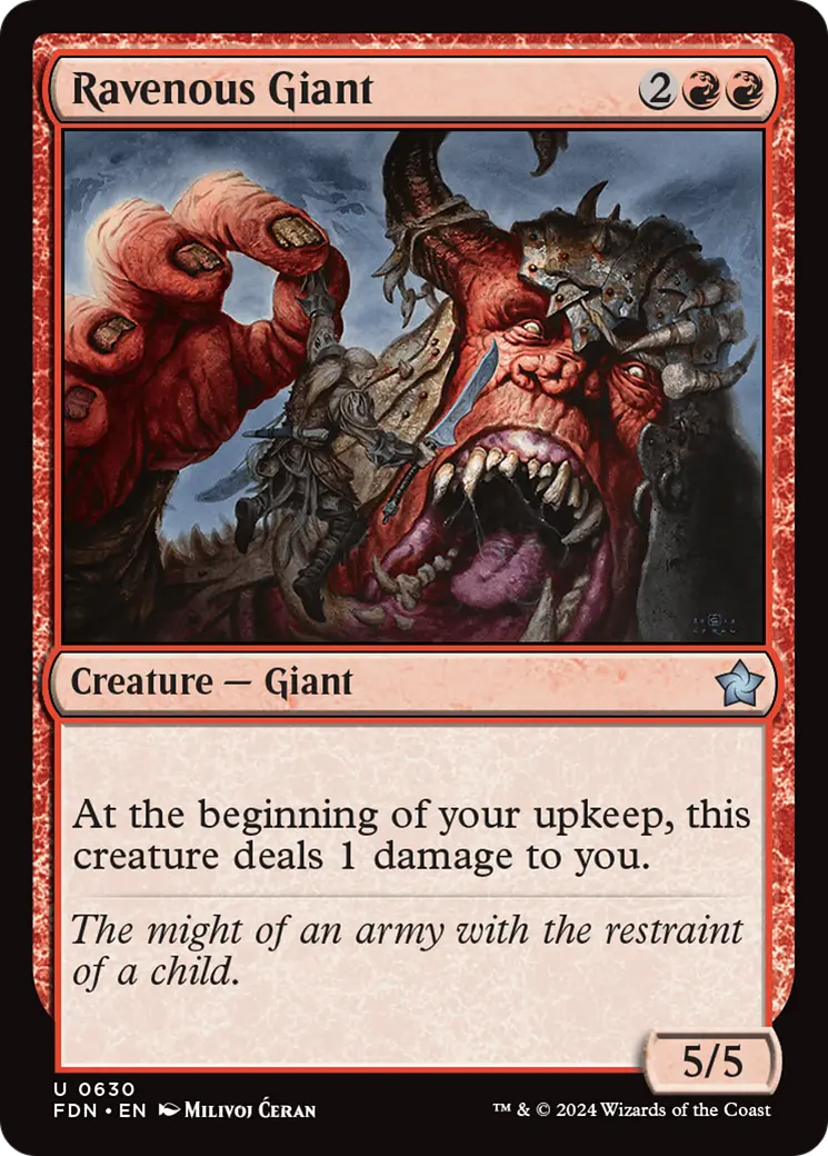 Ravenous Giant [Foundations] 1
