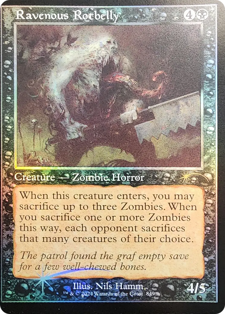 Ravenous Rotbelly (Retro Frame) [Secret Lair Drop Series] 1