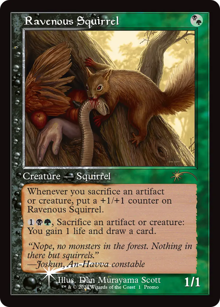 Ravenous Squirrel (Open House) [Wizards Play Network 2024] 1