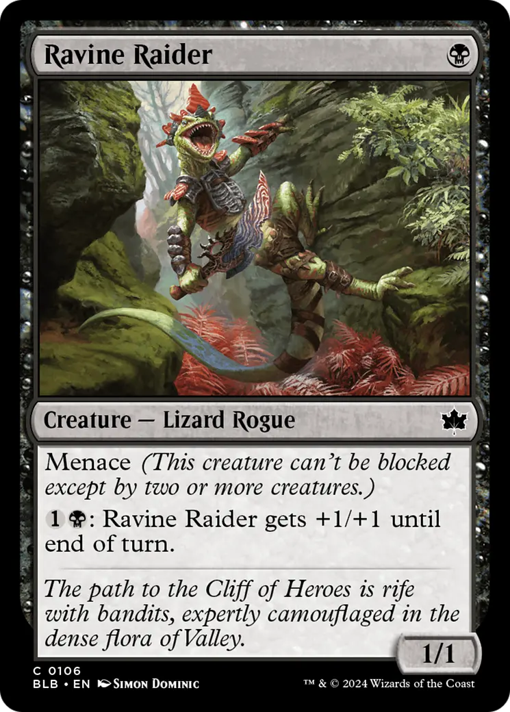 Ravine Raider [Bloomburrow] 1