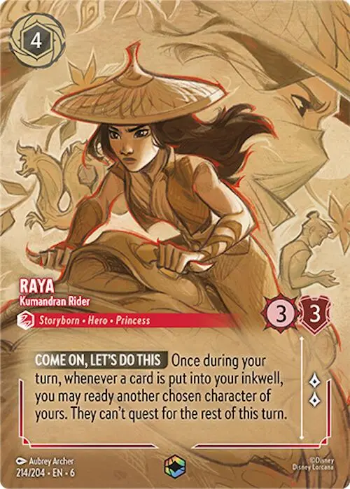 Raya - Kumandran Rider (Enchanted) (214/204) [Azurite Sea] 1