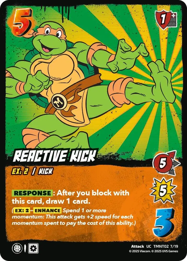 Reactive Kick (Tmnt02) - Teenage Mutant Ninja Turtles (Tmnt) 1