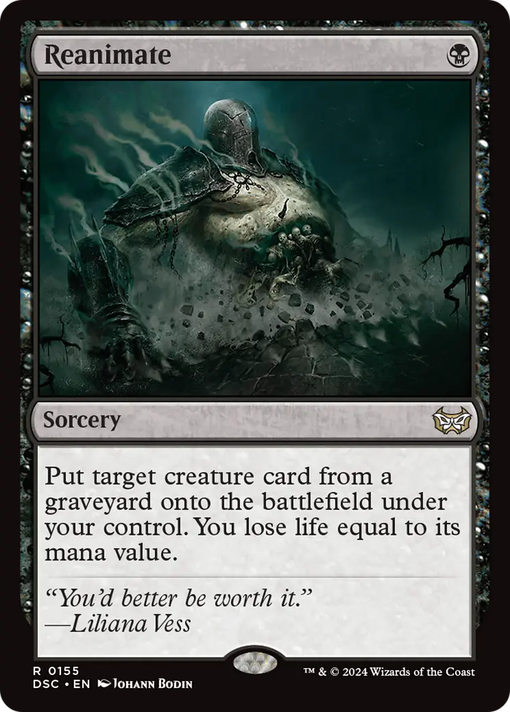 Reanimate [Duskmourn: House Of Horror Commander] 1
