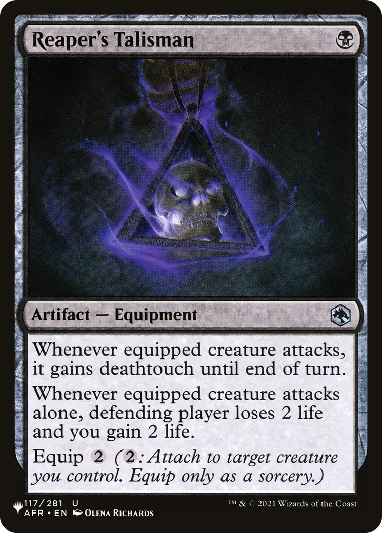 Reaper's Talisman [The List] 1