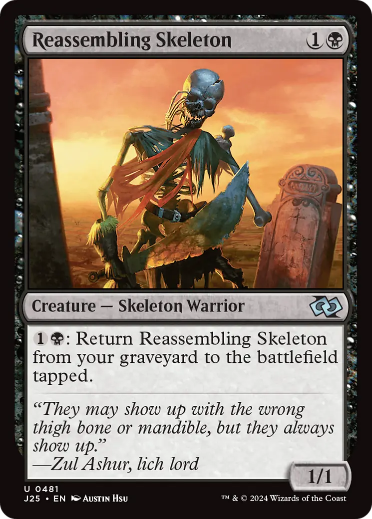 Reassembling Skeleton [Foundations Jumpstart] 1