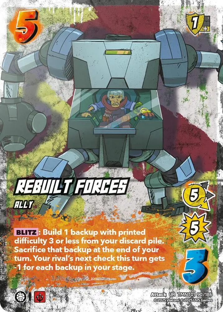 Rebuilt Forces - Teenage Mutant Ninja Turtles (Tmnt) 1