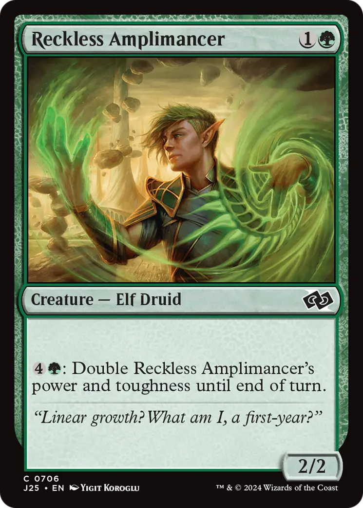 Reckless Amplimancer [Foundations Jumpstart] 1
