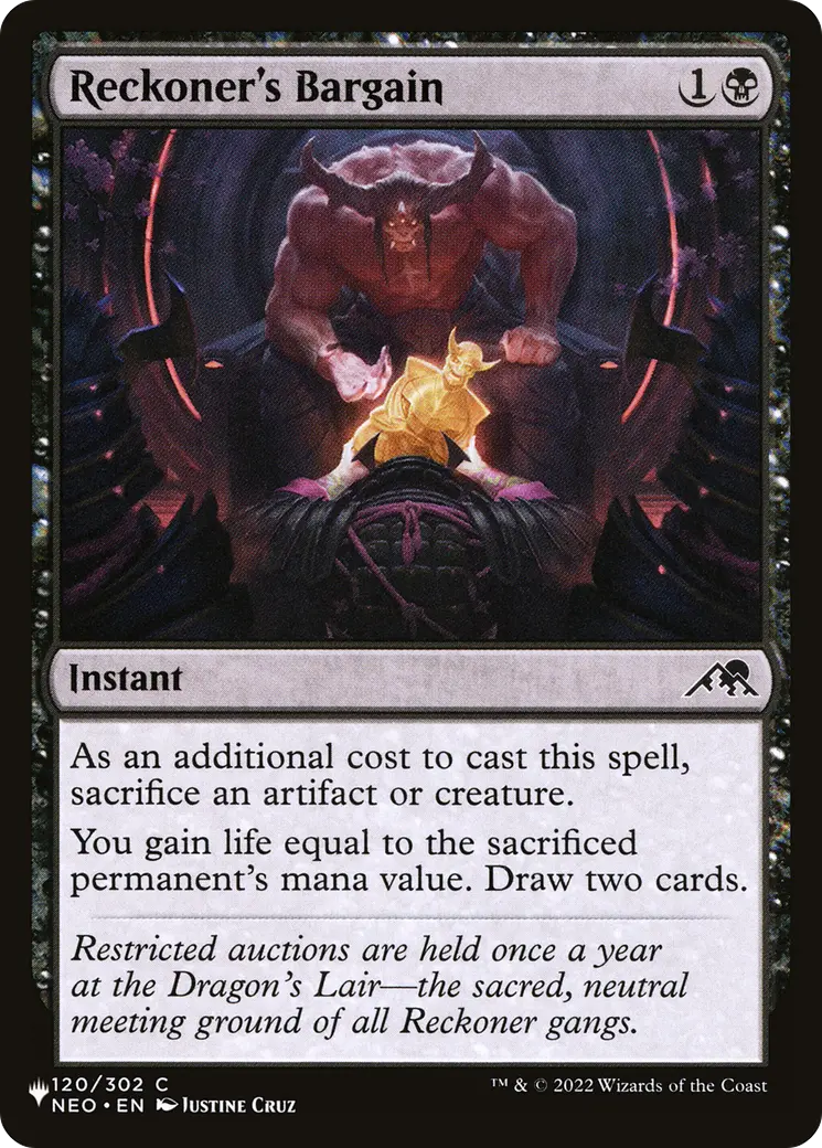 Reckoner's Bargain [The List] 1