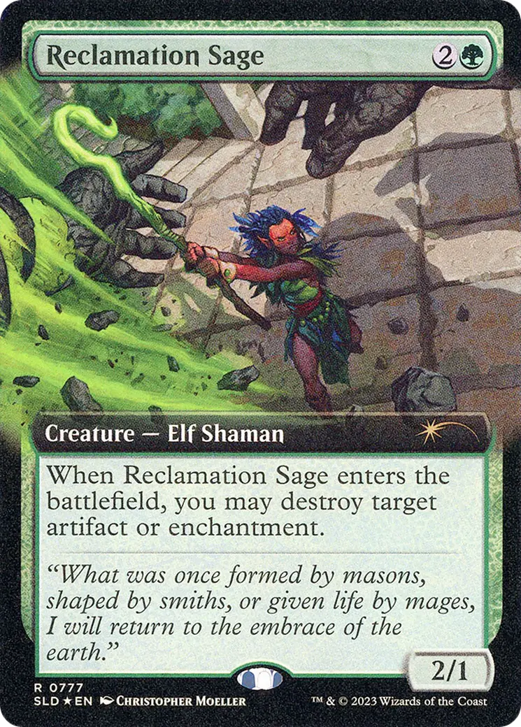 Reclamation Sage (Extended Art) [Secret Lair Drop Series] 1