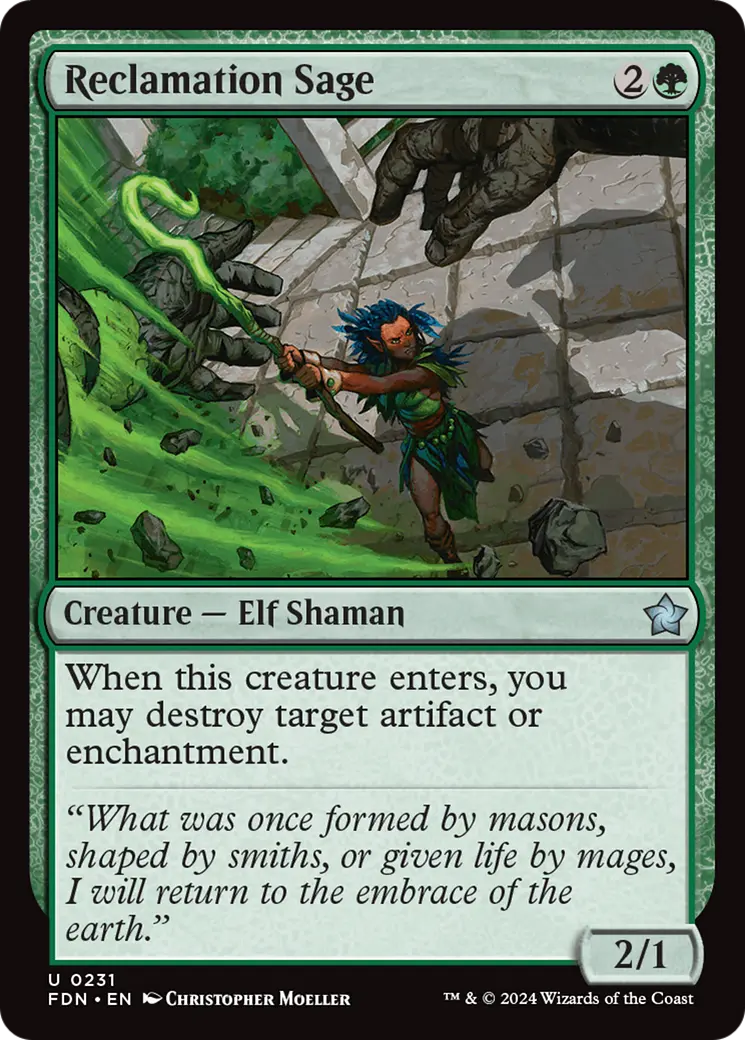Reclamation Sage [Foundations] 1