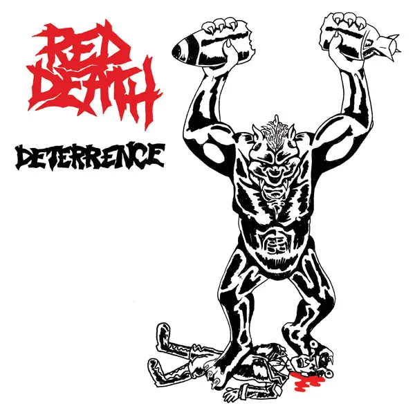 <B>Red Death</B><Br>Deterrence Ep 7" (Black) 1