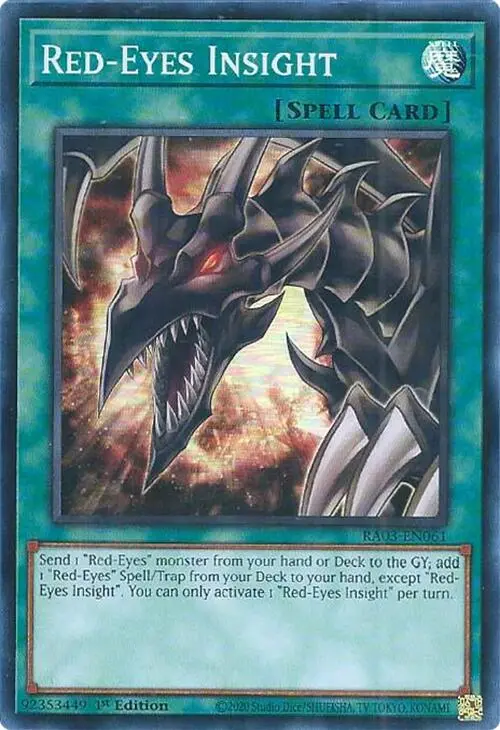 Red-Eyes Insight [Ra03-En061] Super Rare 1